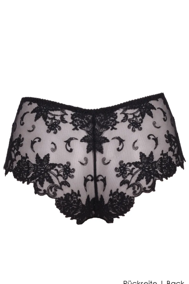 Ambra Lingerie - Jacquard Satin Shorty - Bronze