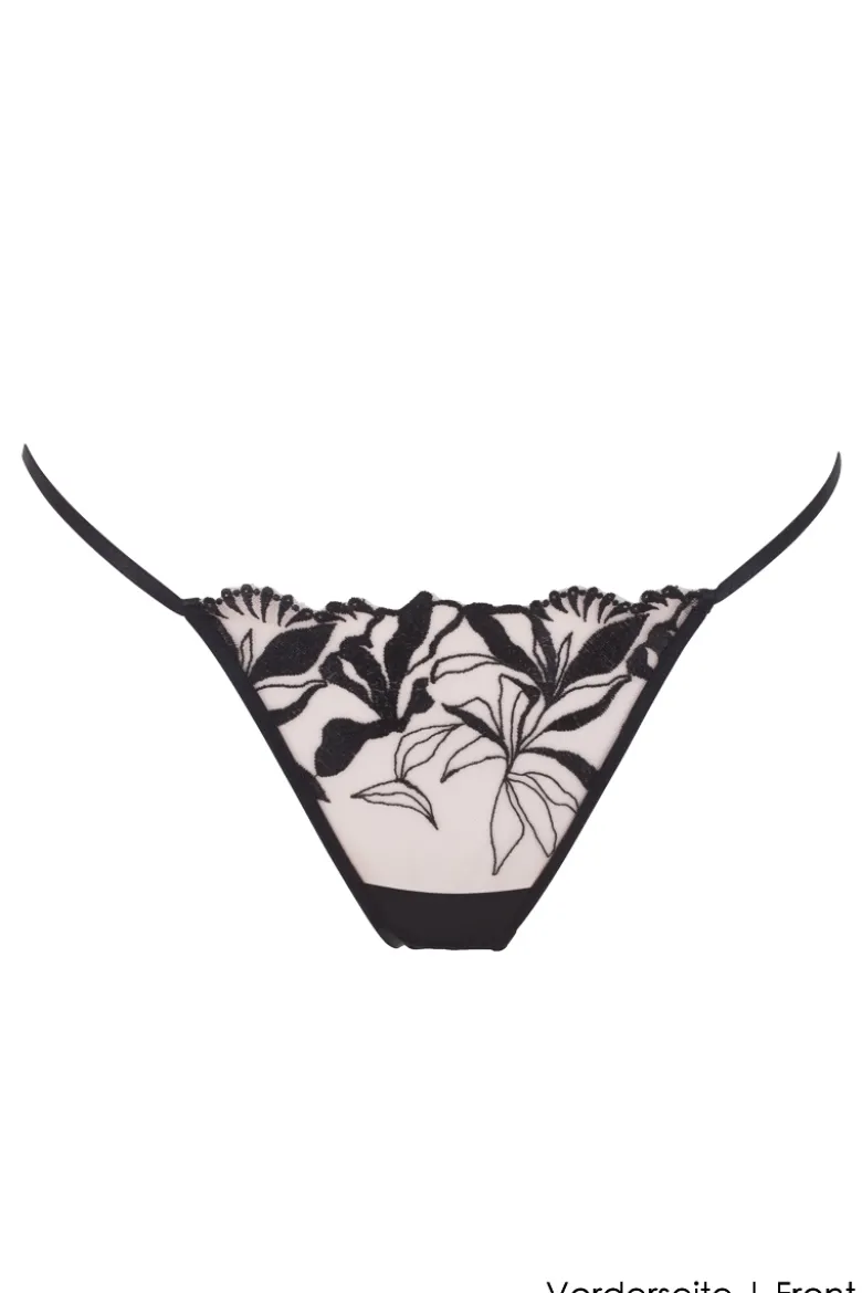 Bluebella - Persephone Brazilian Slip - Haut Schwarz