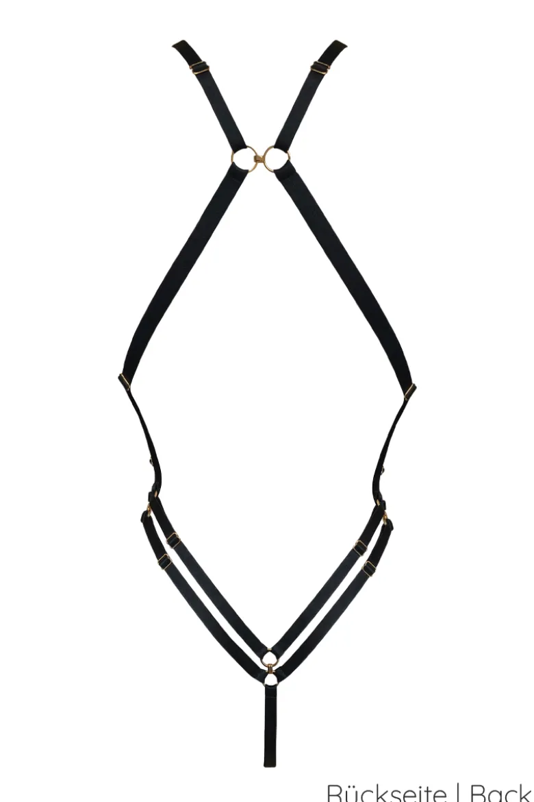 Bordelle Lingerie - Circe Body Harness - Schwarz