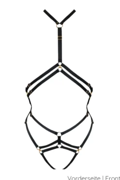 Bordelle Lingerie - Circe Body Harness - Schwarz