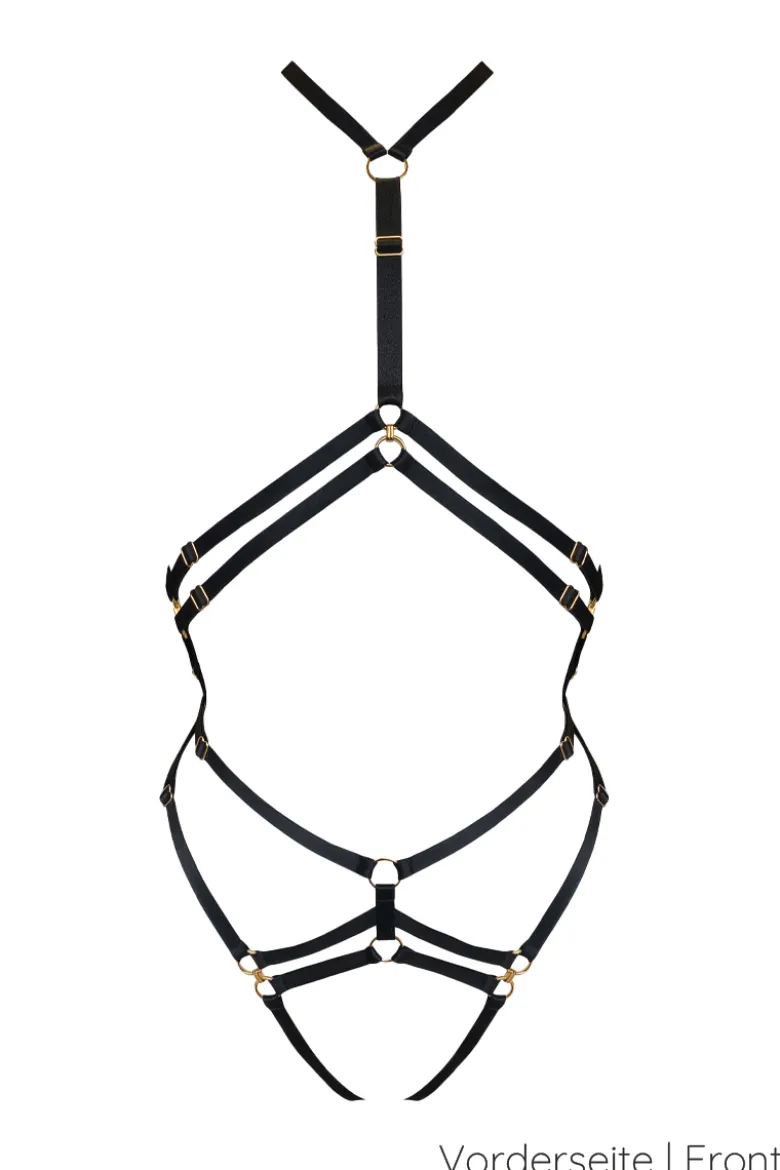 Bordelle Lingerie - Circe Body Harness - Schwarz