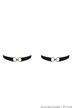 Bordelle Lingerie - Circe Strap Garters Set - Schwarz