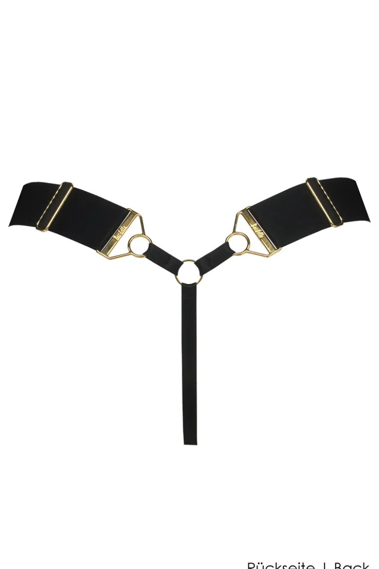 Bordelle Lingerie - Rey Thong - Schwarz