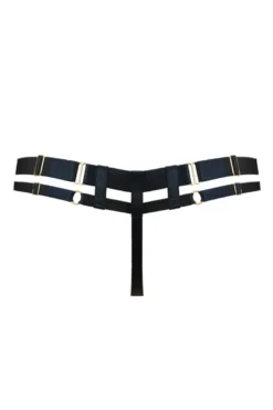 Bordelle Lingerie - Scala Thong G-String - Schwarz
