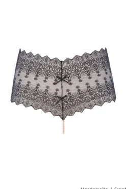 Bracli - Geneva Panty Perlenstring - Schwarz