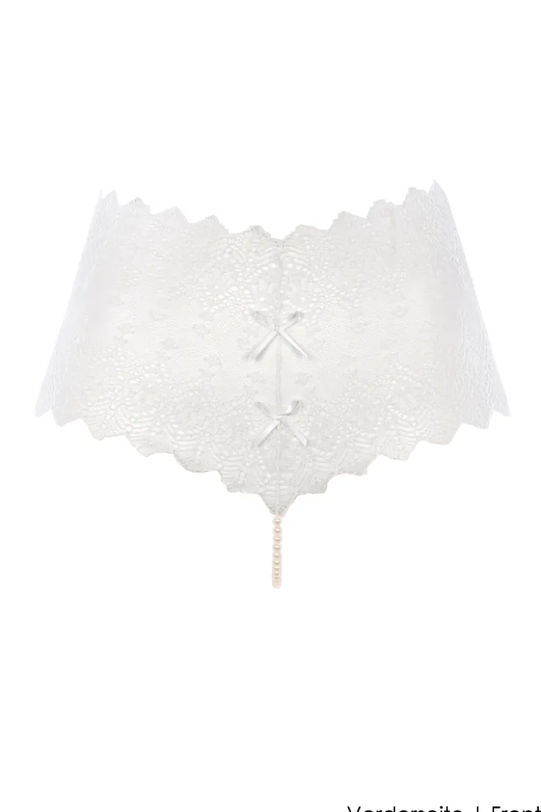 Bracli - Geneva Panty Perlenstring - Creme