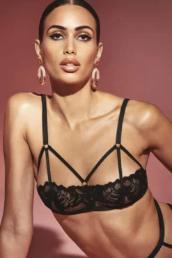 Bracli - London Bra / Triangel BH - Schwarz