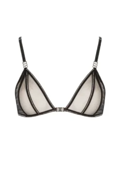 Bracli - Manhattan Crossed Bra Triangel BH - Schwarz