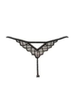 Bracli - Manhattan G String Perlenstring - Schwarz