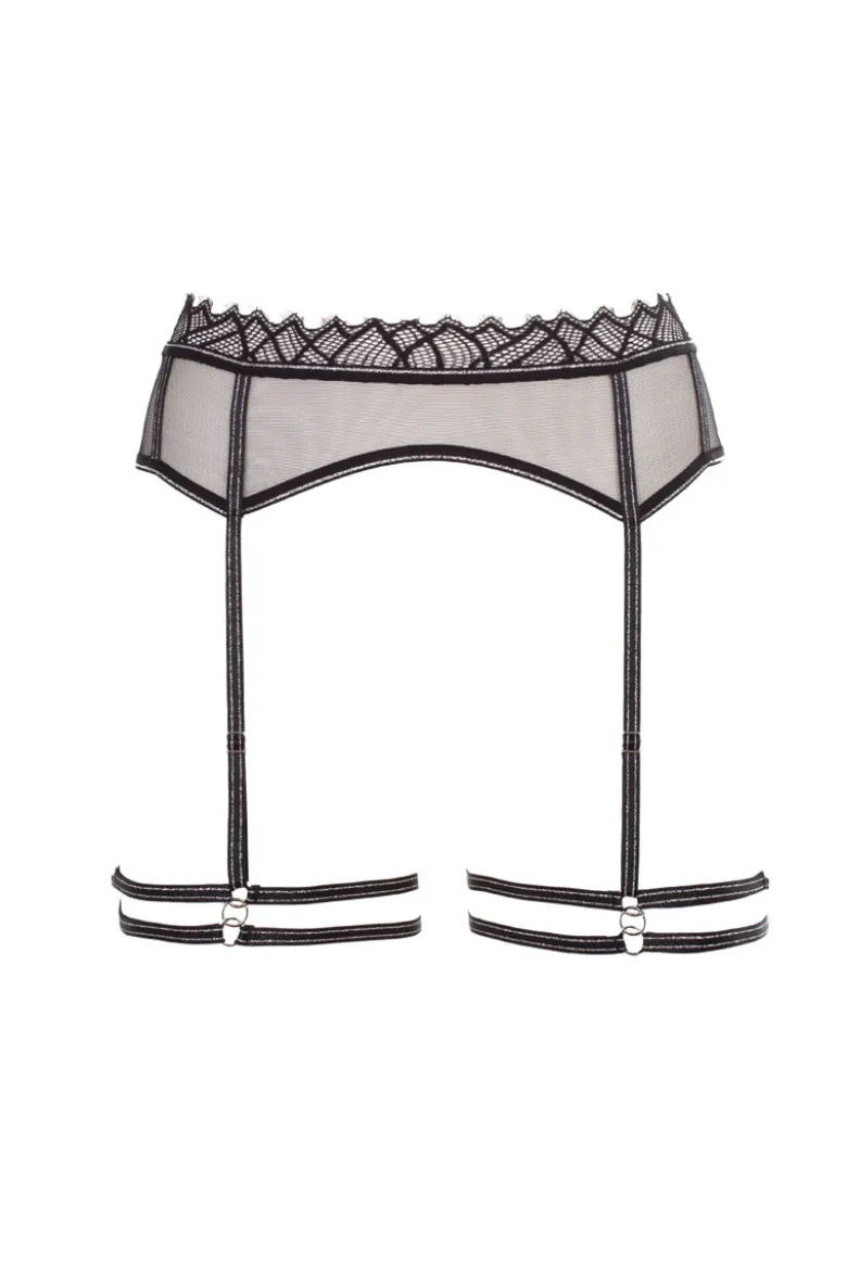 Bracli - Manhattan Harness Garter Belt - Schwarz