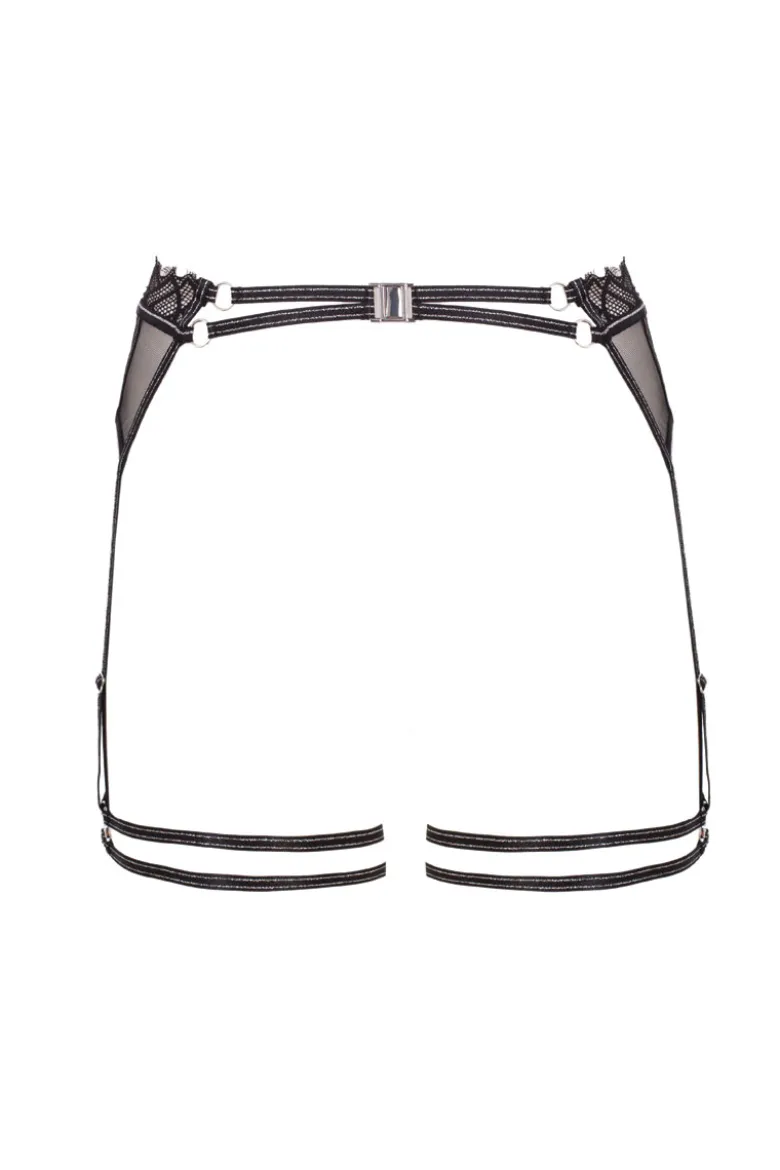Bracli - Manhattan Harness Garter Belt - Schwarz