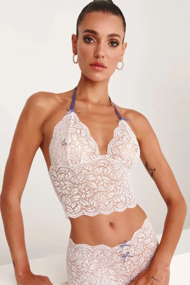 Bracli - Paris Sky Bra Bustier BH - Weiss Blau