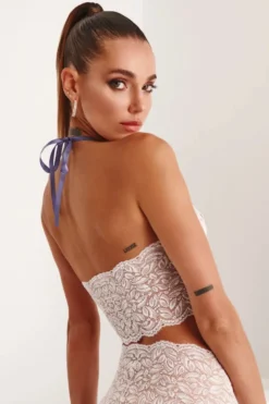 Bracli - Paris Sky Bra Bustier BH - Weiss Blau