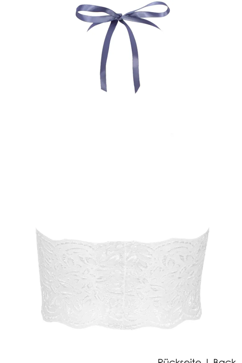 Bracli - Paris Sky Bra Bustier BH - Weiss Blau