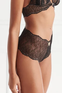 Bracli - Sydney Panty Perlenstring - Schwarz