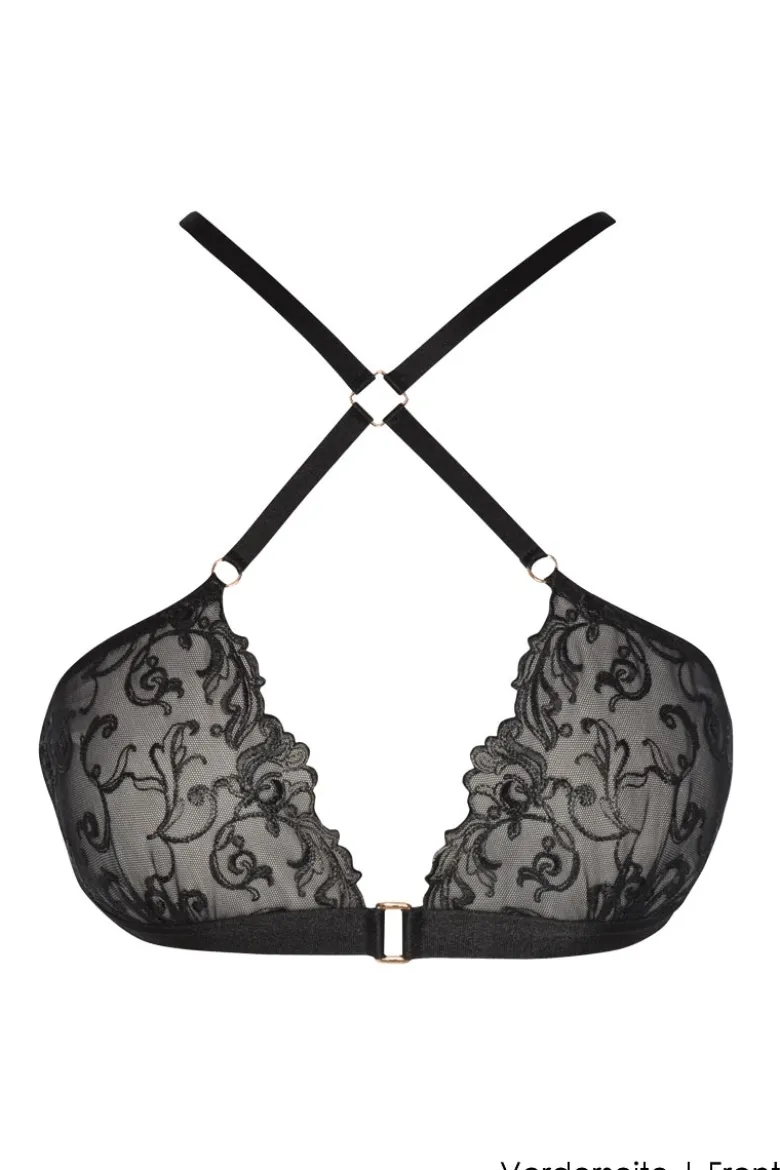 Bracli - Vienna Crossed Bra - Schwarz