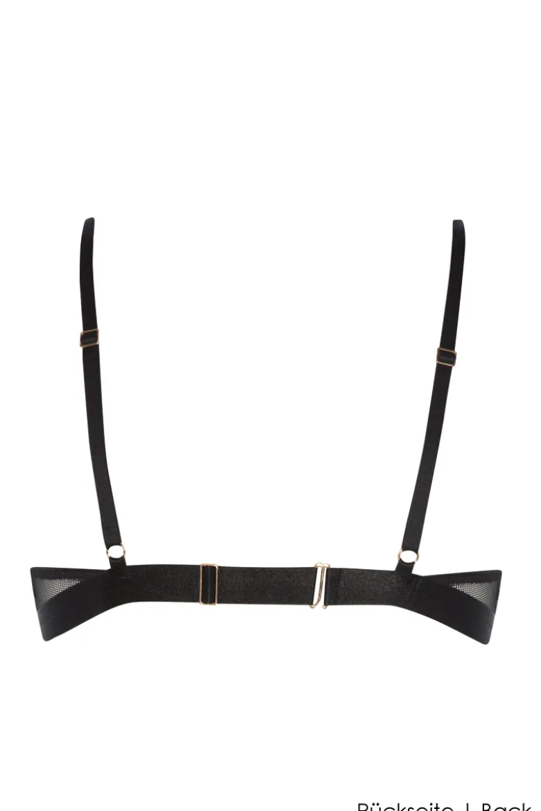 Bracli - Vienna Crossed Bra - Schwarz
