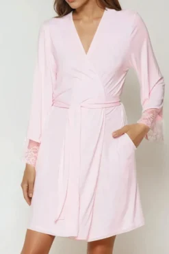 Coemi - Aurora Micromodal Kimono - Rosa