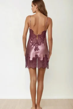 Coemi - Ayana Satin Slip Dress - Puder