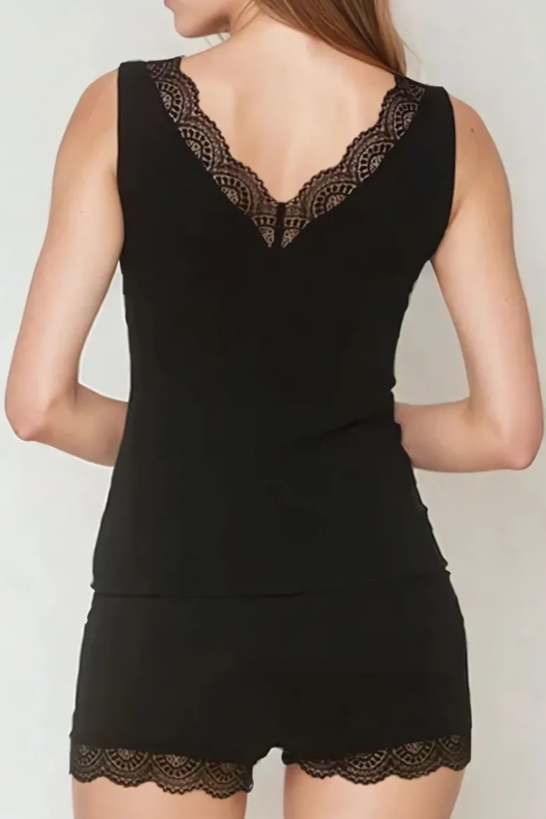 Coemi - Pamela Pyjama Set - Schwarz