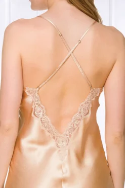 Coemi - Saia Satin Negligé - Aprikose
