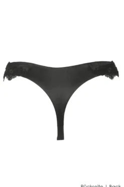 Cotton Club Seide - String - Eletto - Schwarz