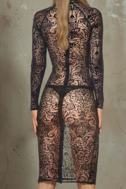 Maison Catanzaro - Azia Robe Maori - Schwarz