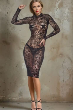 Maison Catanzaro - Azia Robe Maori - Schwarz