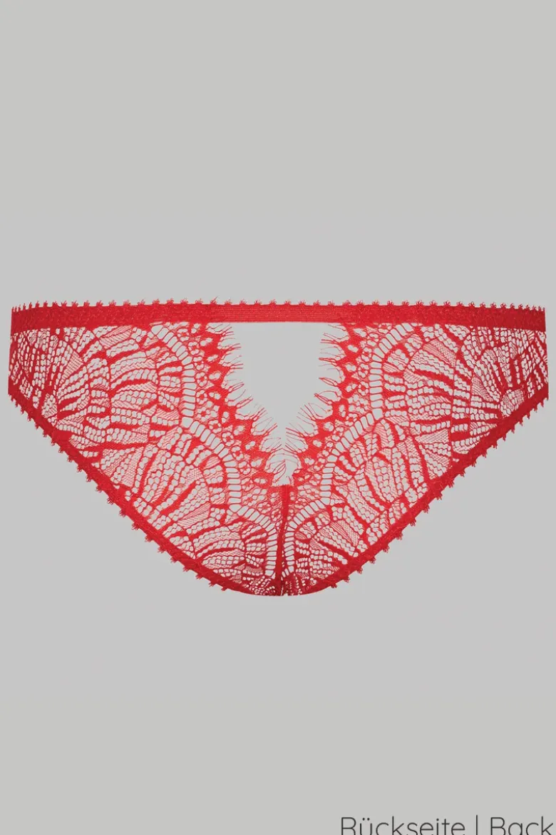 Maison Close - Accroche Coeur Brazilian Slip - Rot