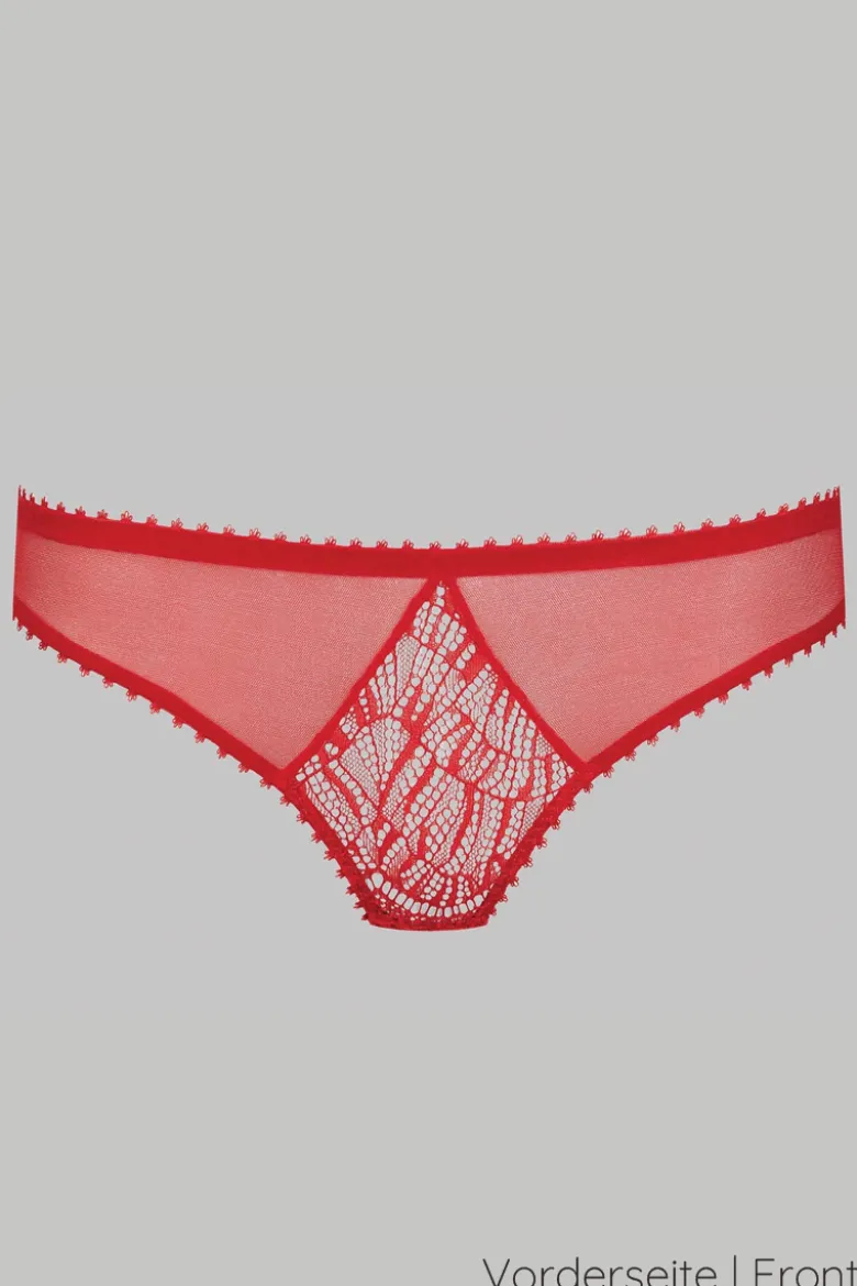 Maison Close - Accroche Coeur Brazilian Slip - Rot