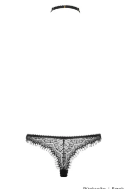 Maison Close - Accroche Coeur Harness String - Schwarz