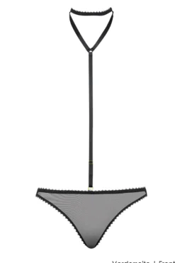 Maison Close - Accroche Coeur Harness String - Schwarz