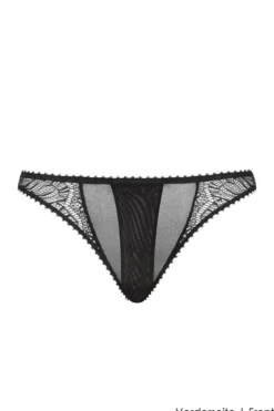 Maison Close - Accroche Coeur String Ouvert - Schwarz