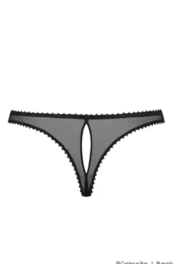 Maison Close - Accroche Coeur String Ouvert - Schwarz