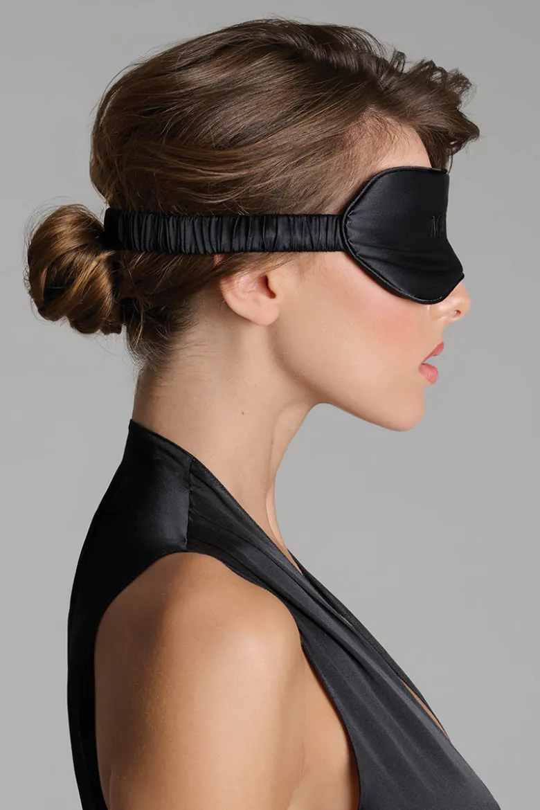 Maison Close - Augenmaske Madame - Schwarze Seide