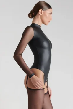 Maison Close - Chambre Noire Body - Wetlook Schwarz