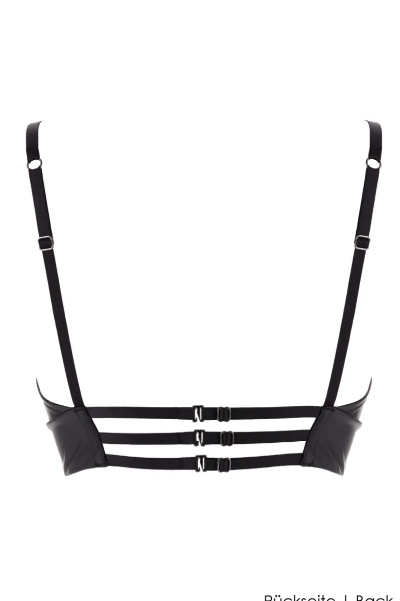 Maison Close - Chambre Noire Bralette - Wetlook Schwarz