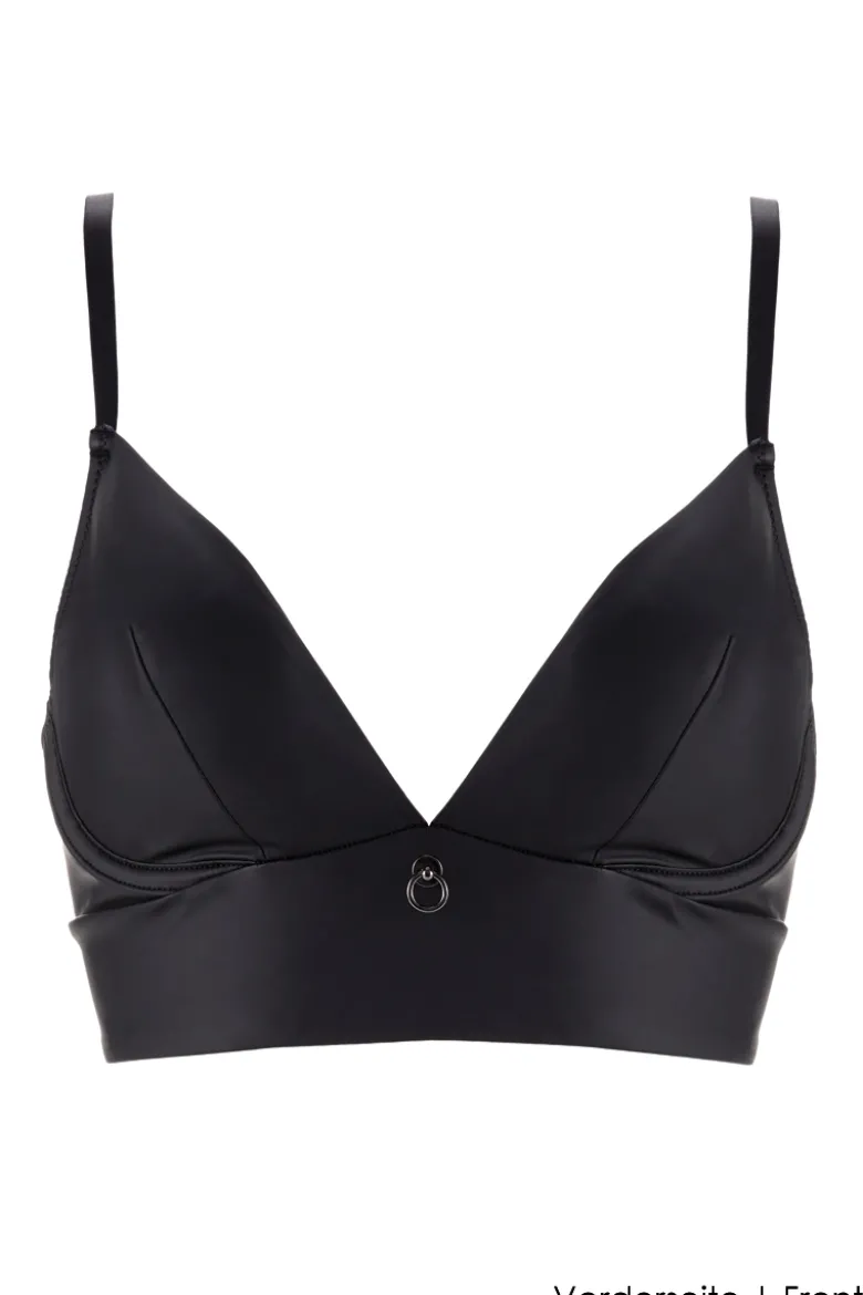 Maison Close - Chambre Noire Bralette - Wetlook Schwarz