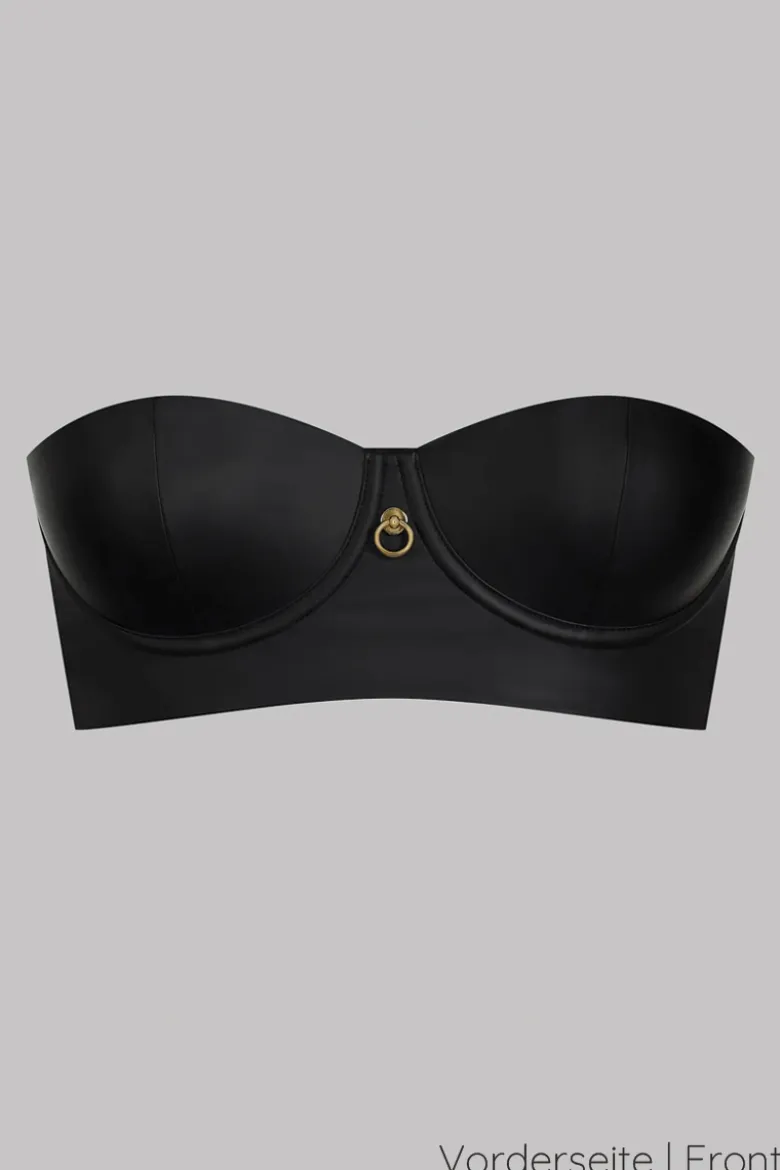 Maison Close - Chambre Noire Bustier BH - Wetlook Schwarz