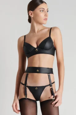 Maison Close - Chambre Noire LTD Strapsgürtel - Wetlook Schwarz