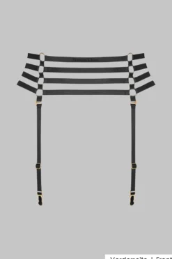 Maison Close - Chambre Noire Strapsgürtel - Schwarz