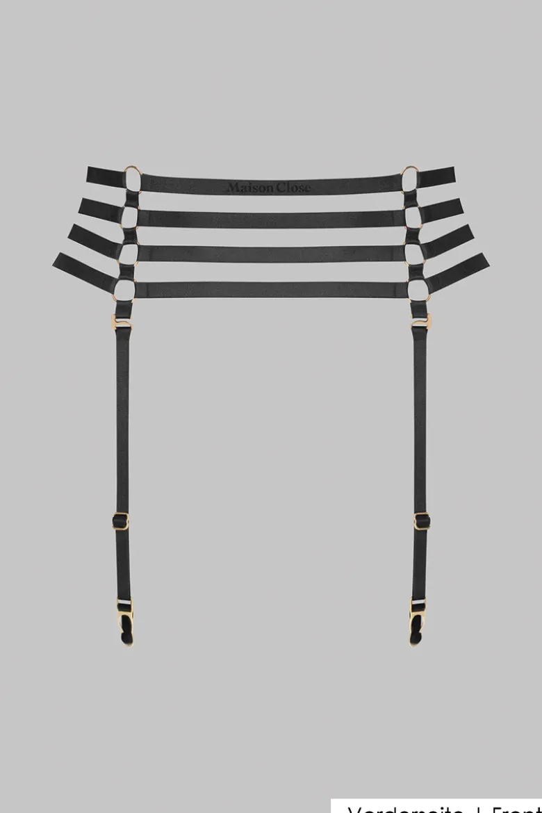 Maison Close - Chambre Noire Strapsgürtel - Schwarz