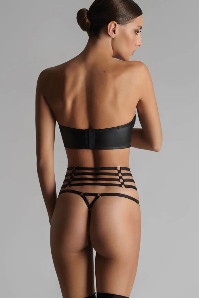 Maison Close - Chambre Noire Strapsgürtel - Schwarz