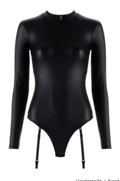 Maison Close - Chambre Noire Stringbody - Wetlook Schwarz