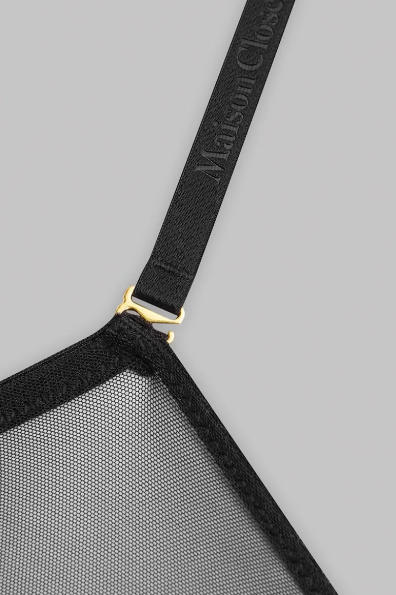 Maison Close - Corps a Corps Balconette BH - Schwarz