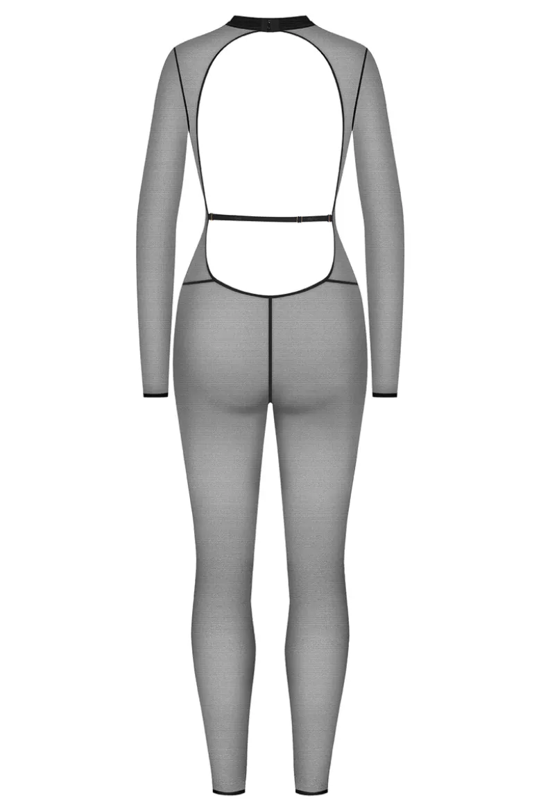 Maison Close - Corps a Corps Mesh Catsuit - Schwarz