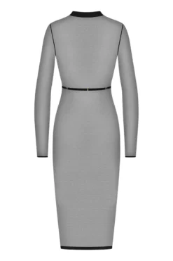 Maison Close - Corps a Corps Midi Dress mit Harness - Schwarz