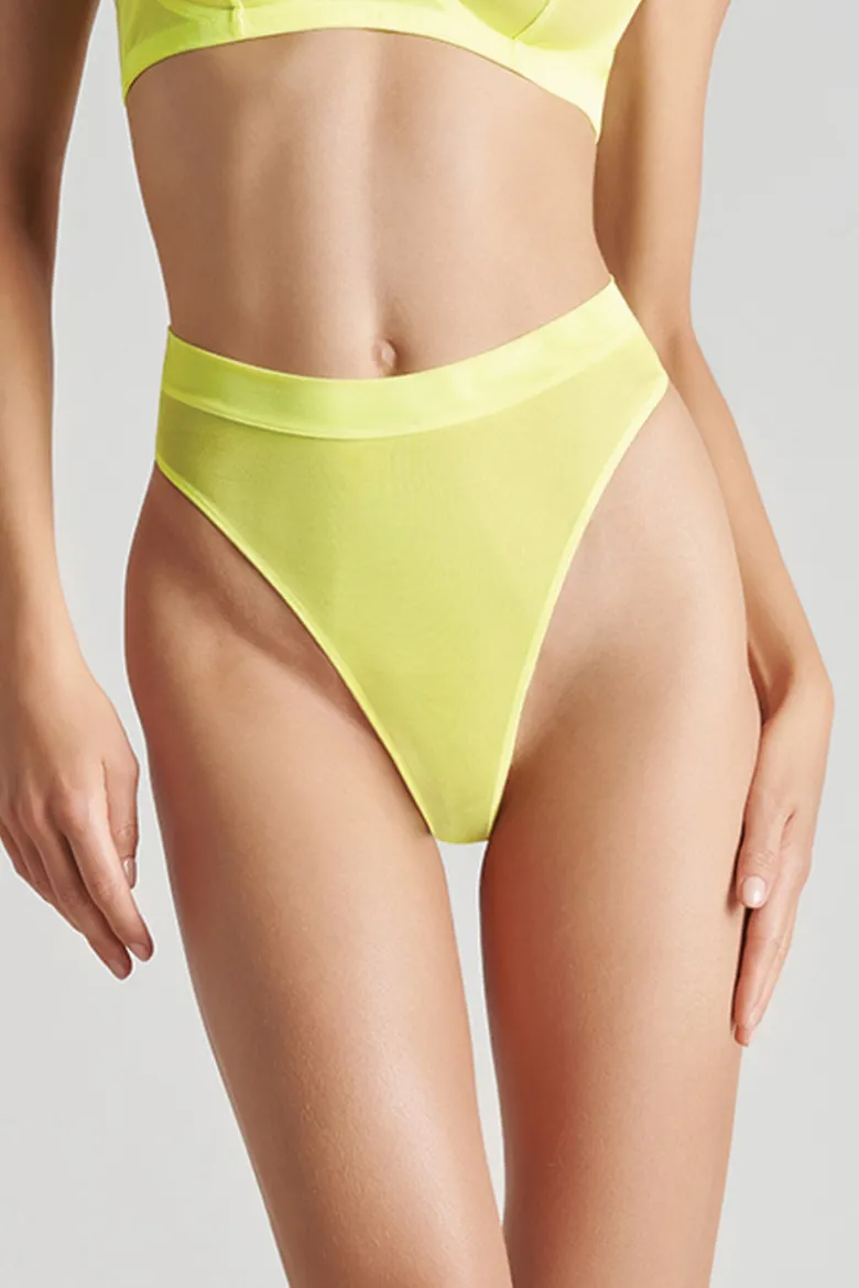 Maison Close - Corps a Corps Neon Taillenstring - Gelb