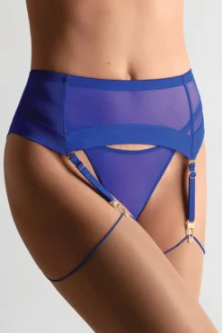 Maison Close - Corps a Corps Neon Strapsgürtel - Blau
