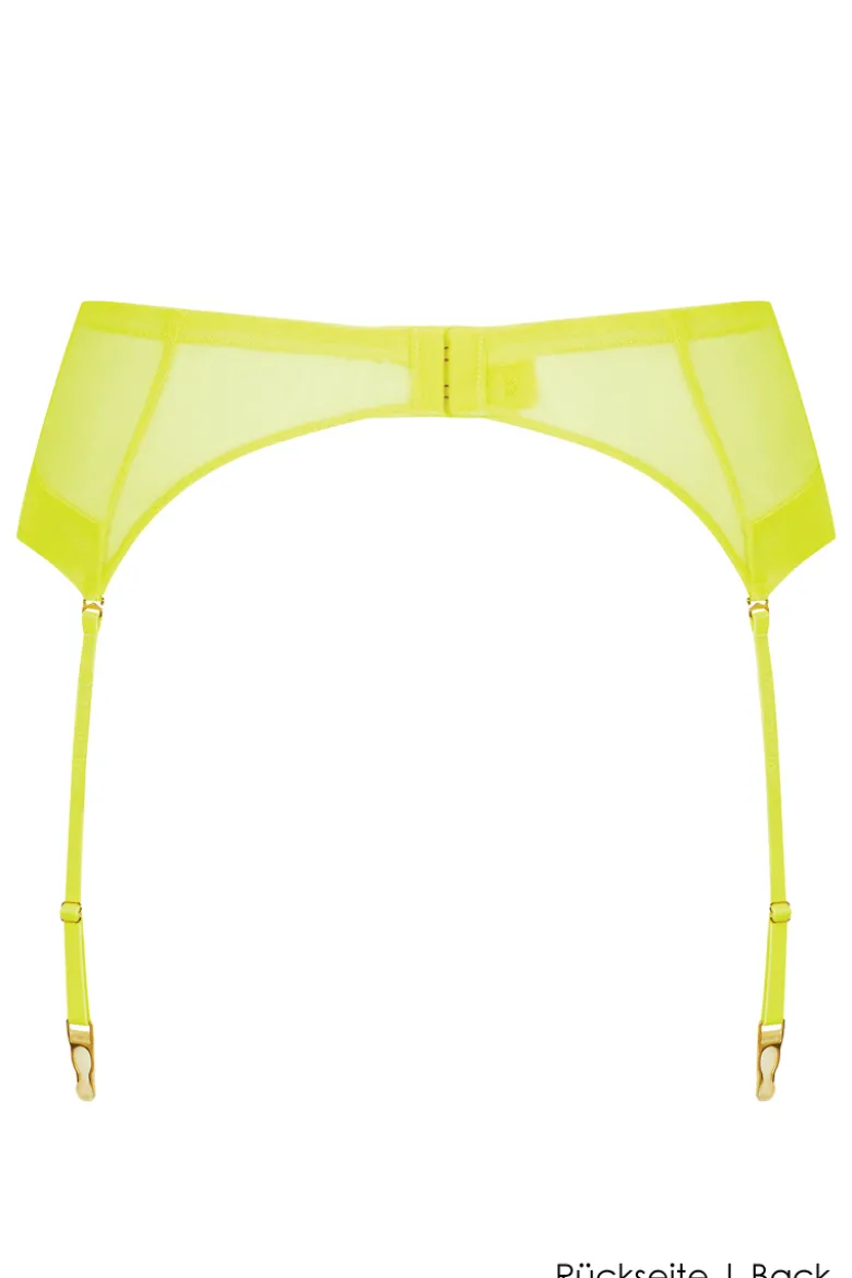 Maison Close - Corps a Corps Neon Strapsgürtel - Gelb/Gold